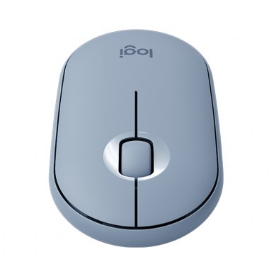 MOUSE LOGITECH M350 WIRELESS BLUE (1)